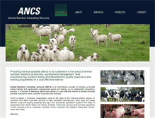 Tablet Screenshot of animalnutritioncs.com